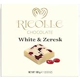Ricolle Chocolate White and Zereshk 100 gr (EKŞİ ve TATLI)