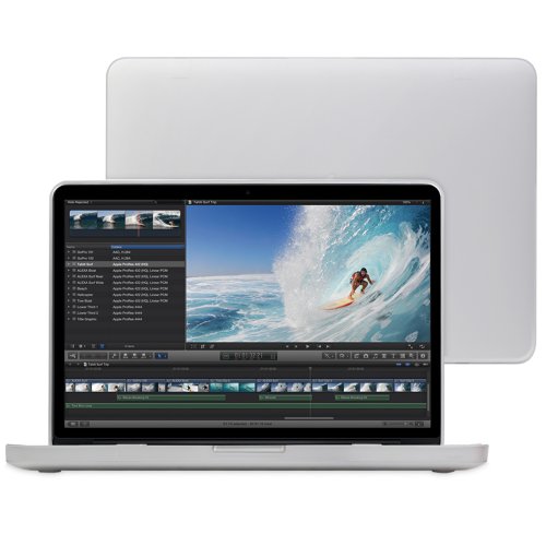 GreatShield Apple MacBook Air 11-inch A1370 & A1465 Model [GLAZY Frosted Matte] Slim-Fit Rubberized Snap On Hard Shell Protective Skin Case Cover - White