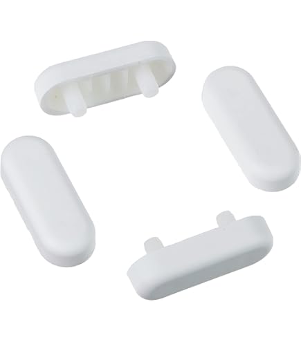 Paracolpi Per Water Ideal Standard Tipo Esedra | Kit 6 Pezzi | Coprivaso Sedile WC | Bianco - Foto 7
