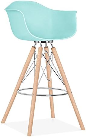 Cult Design Moda Bar Stool with Armrest CD3 - Pastel Blue