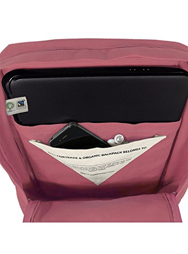 Ansvar II Rucksack aus Bio Baumwoll Canvas - Hochwertiger Damen   Herren Tagesrucksack aus 100  nachhaltigen Materialien - Wasserabweisend - Rucksack 