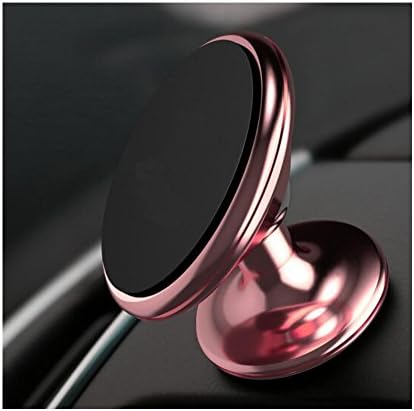ZGFlhq Mobile Phone Bracket Central Console Magnetic Suction Meter Table Magnet Support Bracket General Purpose Rose Gold