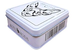 Kotomoda Bonnet de douche pour chats sphynx et autres chats sans poils dans une boîte cadeau en étain