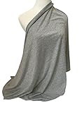 Kiddo Care Nursing Cover Infinity Nursing Scarf for Breastfeeding (Elegant Grey)