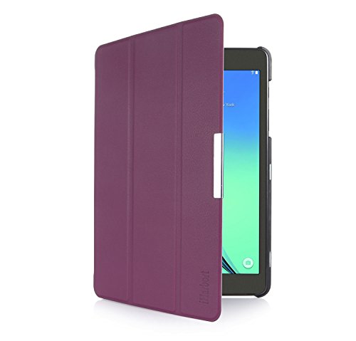 iHarbort® Samsung Galaxy Tab A 9.7 Hülle Case Tasche mit Standfunktion Auto Wake up Sleep PU Leder hüllen für Samsung Galaxy Tab A 9.7 (SM-P550 P555 T550 T555) Smart Cover mit Auto Sleep Wake up / Standfunktion (Galaxy Tab A 9.7, lila) - 2