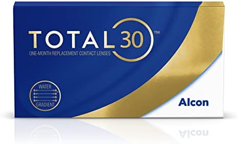 TOTAL30 lenti a contatto mensili, confezione da 6 lenti, BC 8.4 mm, DIA 14.2 mm, +00.50 diottria