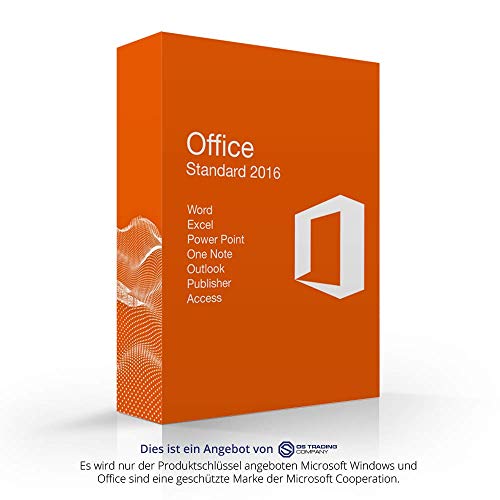 Preisvergleich Produktbild Microsoft Office 2016 Standard