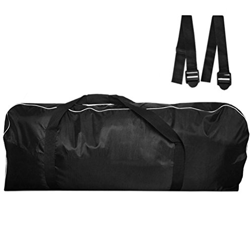 RUNACC Trottinette électrique Sac Oxford Chiffon Kick Scooter Sac de transport Portable pour scooter Sac à main avec des Sangles à dégagement rapide, Noir
