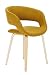 Produktbild AC Design Furniture 60105 Esszimmerstuhl Jack, Corsica Stoff Curry