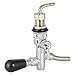 Price comparison product image KKmoon Adjustable Flow Control Chrome Draft Beer Faucet Tap G5/8 Shank Home Brew Beer Keg Faucet--Silver