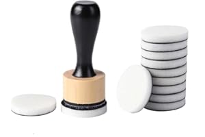 MIOAOA Blending Tool Set,Art Supplies for Distressing Blending and More Control of Ink Placement Compact No More Inky Fingers,Mini Round Ink Blending Tool,Versatile Inking Tools Drawing,Art Blenders