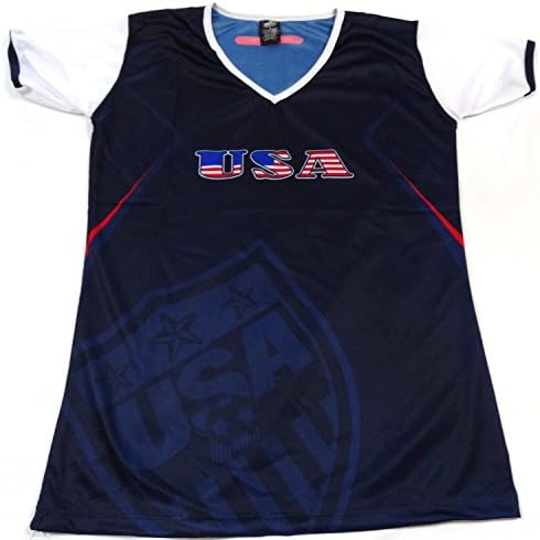 2014 World Cup USA LADIES LARGE SOCCER JERSEY BY DRAKO