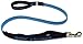 Produktbild 3 in 1 Anti-Pull Solid Rubber Leash Size: Large (54 H x 1 W x 0.25 D), Color: Blue and Black by ROK STRAPS