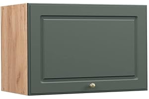 Vicco pensile da cucina Fame-Line, Verde-oro Country House/Quercia dorata, 60 cm Piatto
