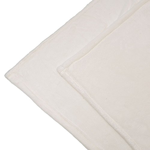 Beautissu® XXL Kuscheldecke Aurelia 150x200cm Mikrofaserdecke flauschige Coral-Fleece Wohn-Decke ÖKO-TEX natur - 4
