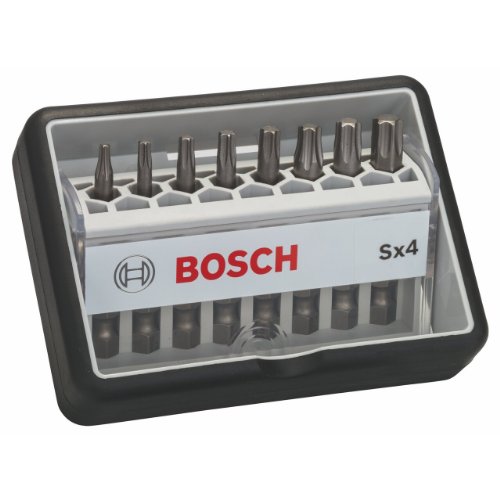 Bosch Pro 8tlg. Schrauberbit-Set Extra Hart für Innen-Torx-Schrauben
