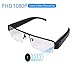 Produktbild Balscw-J 1080P Wearable Camera mit Video Recording Mini Spy Camera Sonnenbrille, Mini DVR Camcorder Loop Recorder Take Pics