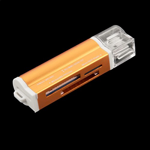USB 2.0 alle in 1 Multi Speicherkartenleser Stick für SDHC MMC TF zufällige Farbe - 5