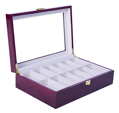 Feibrand Holz Uhrenbox fr 12 Uhren Uhrenkasten Feibrand Holz Uhrenbox fr 12 Uhren Uhrenkasten