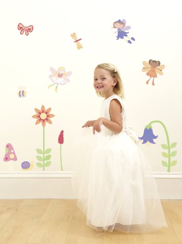 FunToSee Wandaufkleber Verzauberter Garten mit Feen - 2