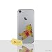 Produktbild iPhone 5/5s Fankunst Silikonhülle / Gel Hülle für Apple iPhone 5s 5 SE / Schirm-Schutz und Tuch / iCHOOSE / Pu der Bär