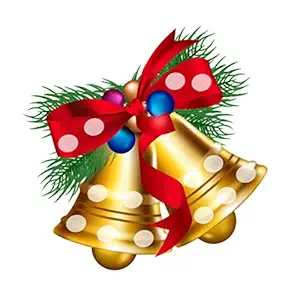 PartyStuff Christmas Theme Tambola Housie Tickets - Christmas Bells kukuba 1 - Designer Kukuba (36 Cards)