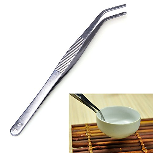 Preisvergleich Produktbild Bluelover 2pcs Edelstahl Tee Pinzette Kungfu Tee Zange Werkzeug