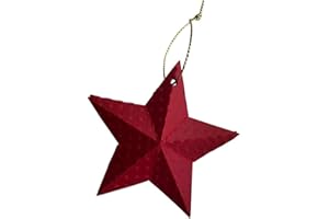 Gowxs 3D-Stern-Stanzformen für Kartenherstellung, Stanzschablonen für Bastelarbeiten, Scrapbooking, Fotoalbum, dekorative Prägepapier-Stanzformen für Kartengestaltung, Vorlage