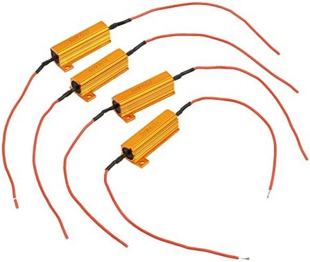 Vinteam 4 x 50W 6O LED Indicator Flash Rate Relay Load Resistor Bulbs Ballast