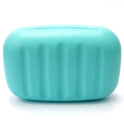 Tür Seifendose Reise tragbar Badezimmer Kunststoff Soap Box Blau - 4