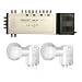 Produktbild OPTICUM SMS 9/8 Multischalter + 2x Quattro Opticum LNB + 16 F-Stecker Gratis