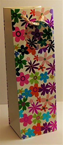 Wendy Jones-Blackett Daisy Flowers Bottle Gift Bags x 2
