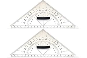 PARACHINISHOP Kit CARTEGGIO Nautico Composto da Due SQUADRETTE Accessori Nautica