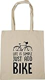  HippoWarehouse Bolsa de playa de Algodón Mujer beige natural Talla única