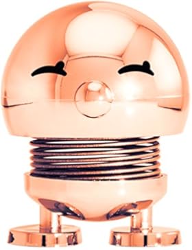 Hoptimist Baby Bimble, Klein, Mädchen mit Lächelnden Augen, Deko- / Spielidee, Kunststoff, (Kupfer)