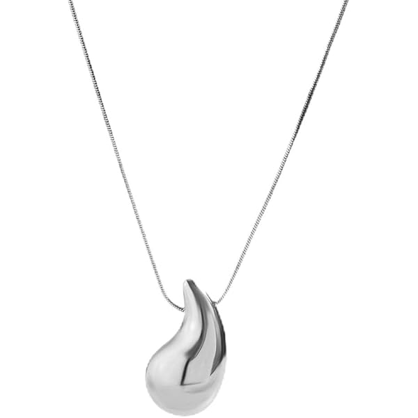 COOLSTEELANDBEYOND Unisex Collana con Pendente da Uomo Donna, Ciondolo Punta di Freccia, Acciaio, Vintage, Tribal, Palla Catena 60CM
