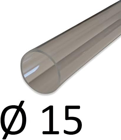 2 m clear ACRYLIC plastic Tubes (Different diameters Available) (Ø15 - 700 mm + 1300 mm)