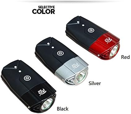 TOS 1Pcs L3 10W USB Rechargeable LED Bike Headlight(2000mAh Battery) Waterproof LED Helmets light for Bike / Flashlight for Mountain &amp; Kids &amp; Street Bicycle -Red