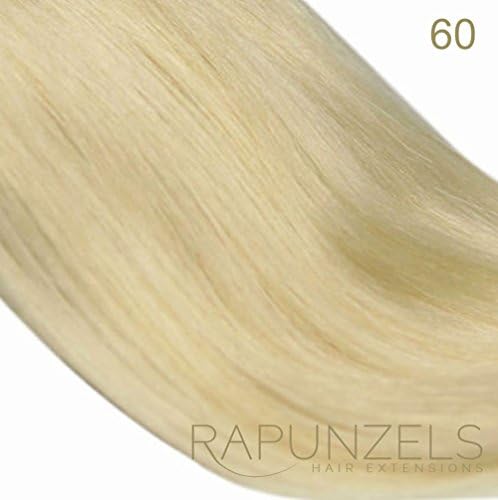 20" Pre bonded 0.5 gram U/Nail tip remy human hair extensions - choose your colour (60 Lightest Bonde)
