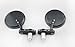 Snakeskin 7/8" Bar End Mirrors 3" For Yamaha XT 125 200 225 250 350 500 600 750