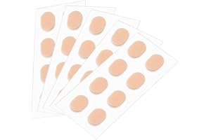 FROINY 20 Paire Unisexe Mousse Mousse Nez Coussinet Auto-adhésif Lunettes Antidérapante Lunettes Nez pour Hommes Femmes Lunettes Accessoires