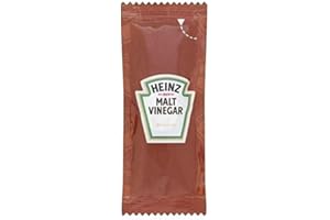 Heinz Lot de 25 sachets individuels pour sauce vinaigre Malt 7 ml