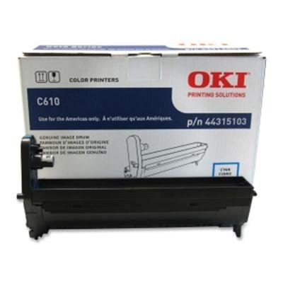 Preisvergleich Produktbild Okidata 44315103 C610 Series Cyan Image Drum by Oki Data