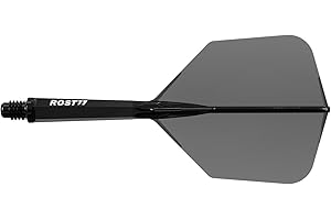 CUESOUL ROST 77 Tastro e Volo del dardo Integrato, Forma di Grande Ala, Set di 3 (Serie di Colori Chiari)