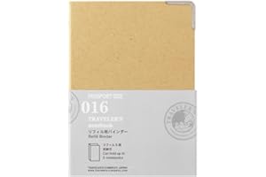 DESIGNPHIL Refill Binder - Refill 016 per Traveler's Notebook Passport Size