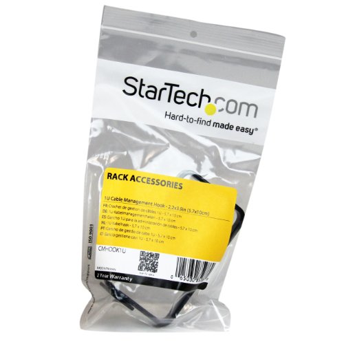 StarTech CMHOOK1U Rack D-Ring Kabelführung (5,7×10 cm) - 4