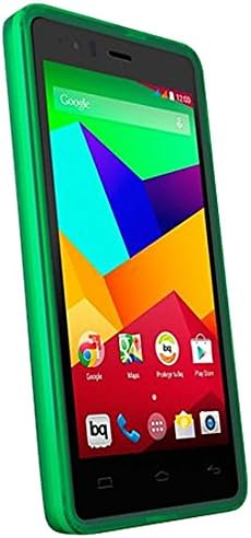 BQ AQUARIS E5 4G LTE Gummie Case Green