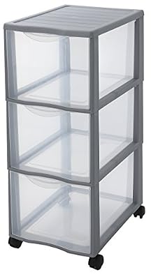 Sundis Tour de rangement Orgamix plastique , l.26 x P.36.5 x H.63.5 cm