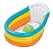 Produktbild Bieco 22051134 Aufblasbare Babywanne für Dusche, Garten und Balkon, Badewanne für Babys und Kleinkinder, Badepool mit Thermometer als Spielzeug, mehrfarbig