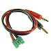 Produktbild MPX Ladekabel mit 4mm x 30cm Bananenstecker Ladeadapter Stecker Modellbau RC Modellbau Multirotor Quadcopter Hexacopter Standmodellbau Drohne Spielzeug Hobby Teile Zubehör Bausätze Neu